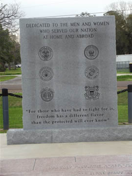 veteran's memorial